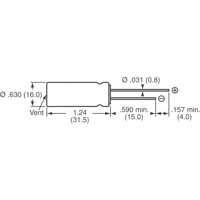 EKMG401ELL470MLN3S United Chemi-Con  Aluminum Electrolytic Capacitors